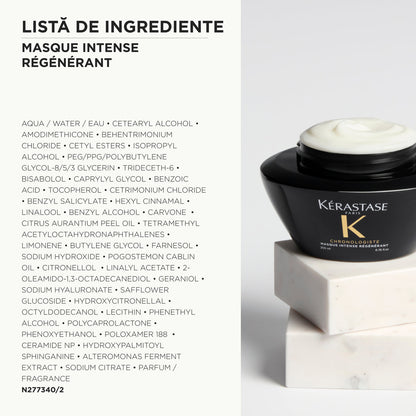 Kérastase Chronologiste Masque Intense Régénérant – Mască Revitalizantă Anti‑Aging pentru Păr și Scalp 200 ml