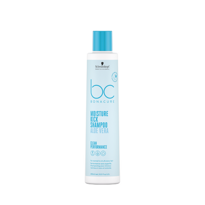 Schwarzkopf Professional Bonacure Moisture Kick – Șampon cu aloe vera și moringă pentru păr uscat