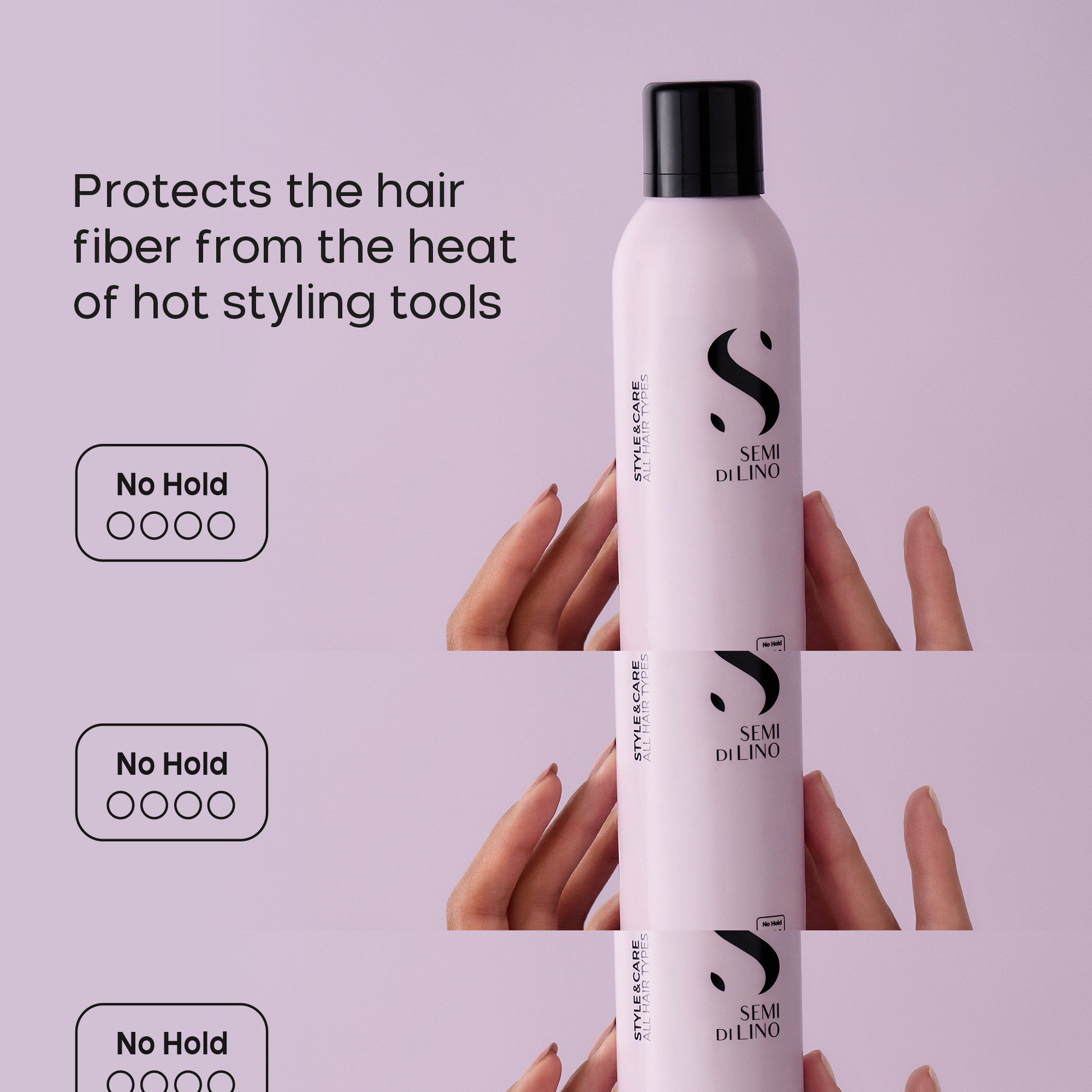 Alfaparf Milano Semi Di Lino Style&Care Spray Termoprotector 300ml – Protecție Avansată împotriva Căldurii Strălucire