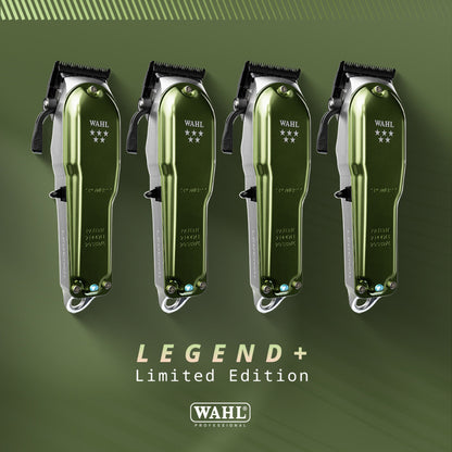 Wahl Legend+ Olive Green Ediție Limitată – Mașină de tuns profesională Verde Măsliniu