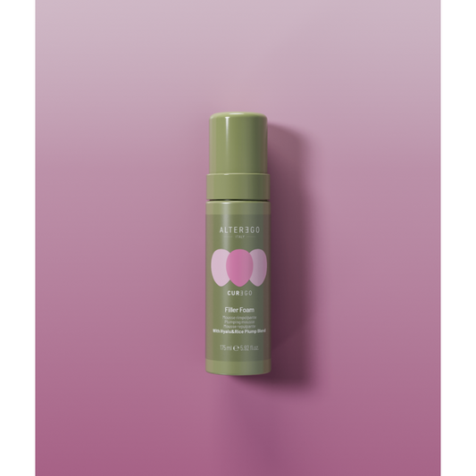 Spumă Fără Clătire Cu Acid Hialuronic Pentru Regenerare Și Hidratare AlterEgo CureEgo Filler 175ml