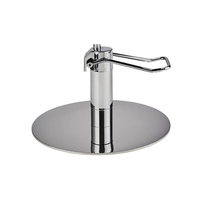 Ayala Partner 01 P-7 Scaun de Coafor cu Bază Rotundă Argintie