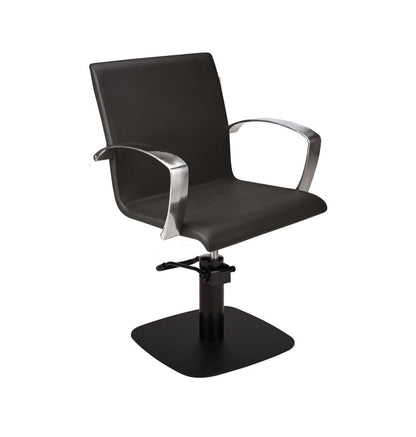 Ayala Partner C1 P-7 Scaun de Coafor cu Bază Pătrată Neagră