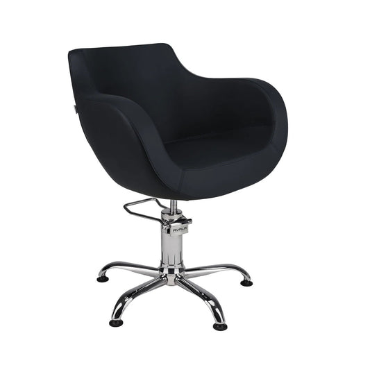 Ayala Thomas 01 P-7 Scaun de Coafor cu Bază pe Picioare Negre