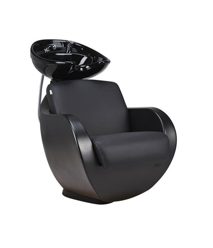 Ayala Thomas P-7 Unitate de Spălare Neagră cu Chiuvetă Neagră