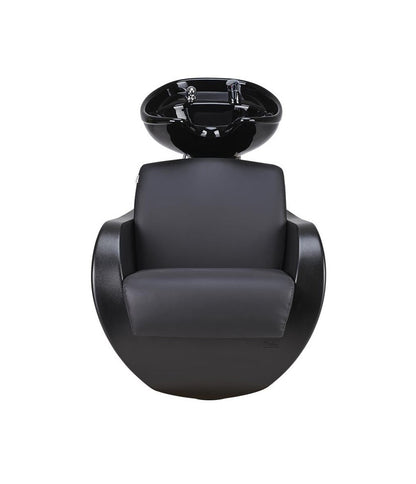 Ayala Thomas P-7 Unitate de Spălare Neagră cu Chiuvetă Neagră