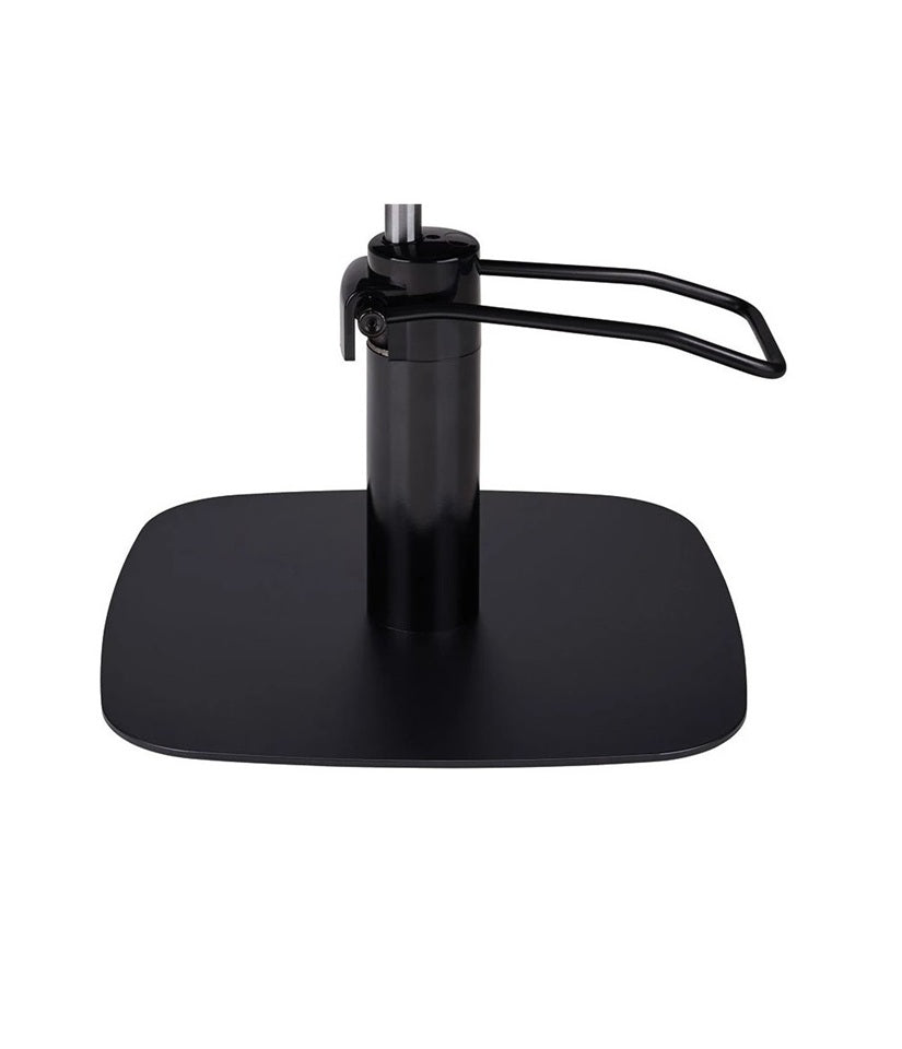 Ayala Lea 01 P-7 Scaun de Coafor Elegant cu Bază Fixă Neagră