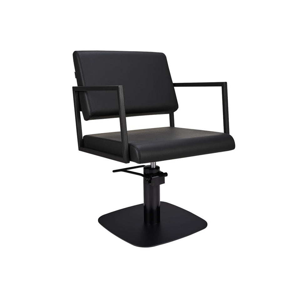 Ayala Loft C1 P-7 Scaun de Coafor cu Bază Pătrată Neagră
