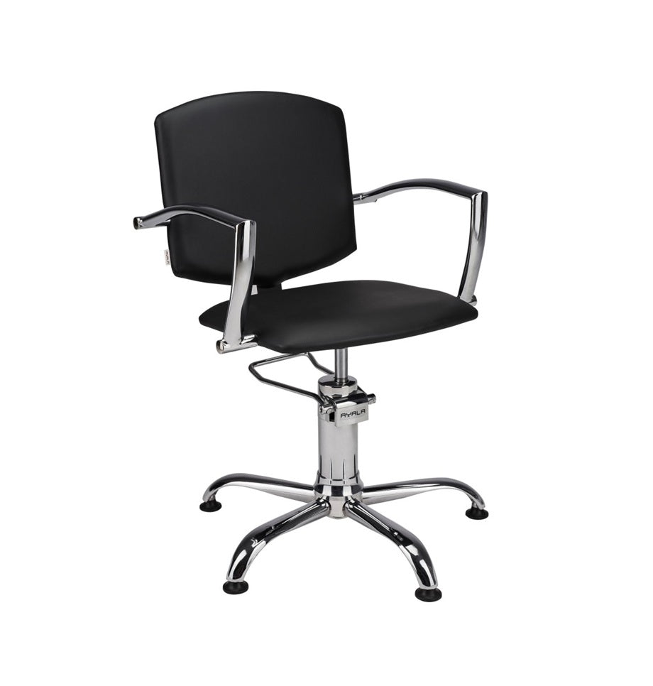 Ayala Pako 01 P-7 Scaun de Coafor cu Bază pe Picioare Negre