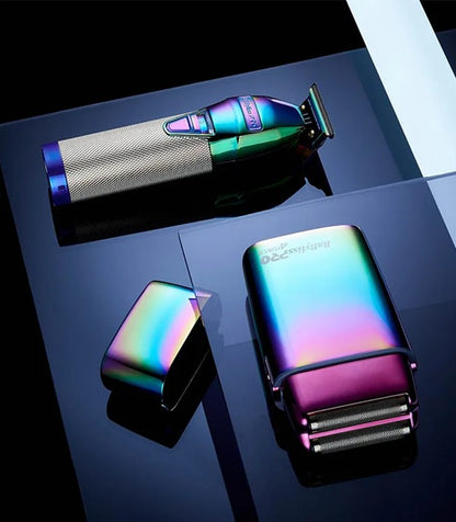 BaBylissPRO Chameleon Double Foil Metal Shaver – Aparat Profesional de Ras cu Folie Dublă pentru Finisaje Impecabile