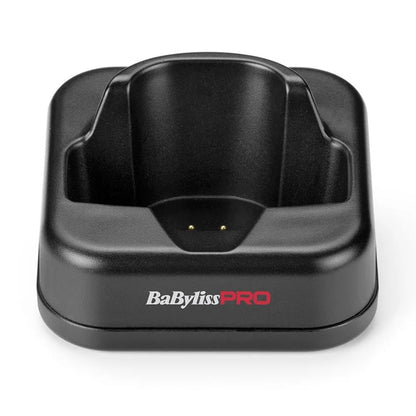 BaBylissPRO LO‑PROFX Compact Shaver – Aparat Profesional de Ras, Ultra‑Compact, Single Foil Black Titanium, Motor 10.000 RPM