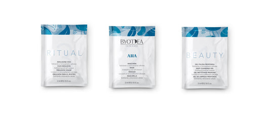 Aha Rituals Set Mostra Byotea Pentru Îngrijirea Tenului 3x3ml