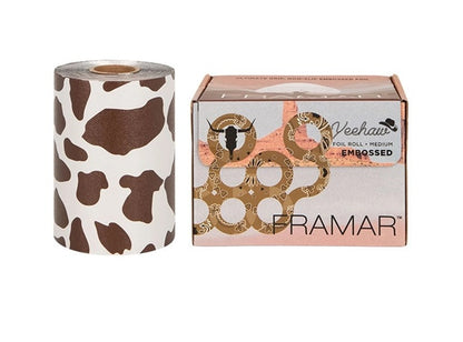 Framar Yeehaw – Rolă Profesională de Folie din Aluminiu Embosată pentru Șuvițe, 97 m