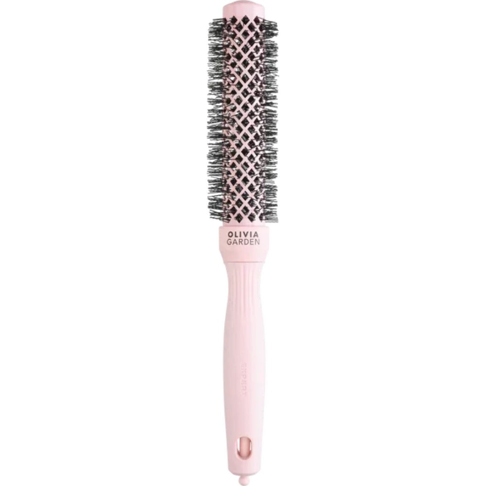 Olivia Garden Expert Blowout Speed XL Wavy Bristles Pastel Pink Perie Profesională pentru Blow-Dry Rapid 25