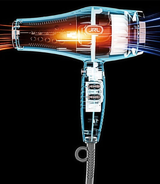 JRL Uscător de Păr Forte Pro Lite Lamborghini White 2020L 20500 RPM – Putere Extremă, Performanță Profesională