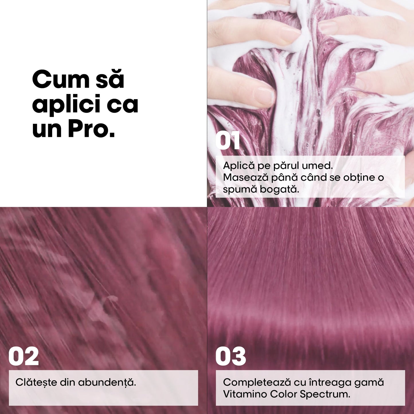 L’Oreal Professionnel Serie Expert Vitamino Color Spectrum – Șampon Vegan Fără Sulfați pentru Fixarea Culorii și Strălucire Intensă