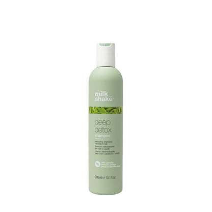 Milk Shake Deep Detox Shampoo 300ml – Șampon Profesional Detoxifiant pentru Îndepărtarea Metalelor Grele, Sebumului și Reziduurilor de Styling