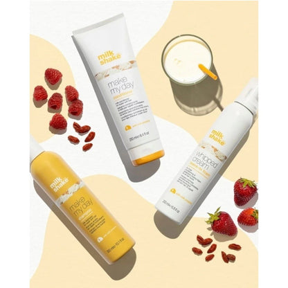 Milk Shake Make My Day Shampoo 300ml – Șampon Profesional pentru Utilizare Zilnică, Hidratare și Strălucire pentru Toate Tipurile de Păr