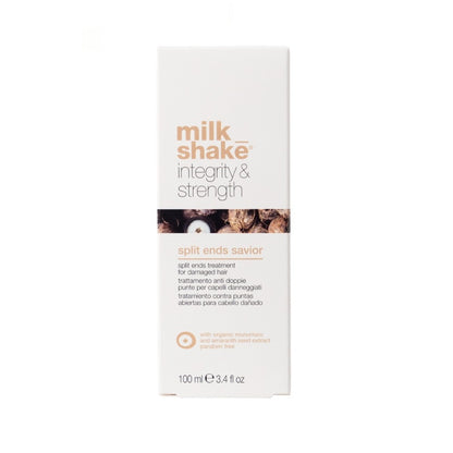 Milk Shake Integrity & Strength Ends Savior 100ml – Tratament Leave-In pentru Vârfuri Despicate, Reparare și Protecție a Părului Deteriorat