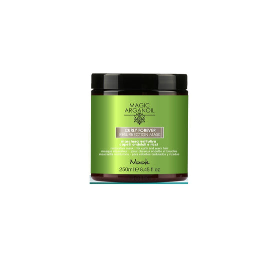 Nook Magic ArganOil Curly Forever Resurrection Mask – Masca Ultra-Regenerantă pentru Păr Creț și Ondulat