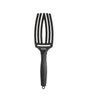Olivia Garden FingerBrush Combo Medium Full Black – Perie Profesională Antistatică cu Peri Naturali de Mistreț și Nylon