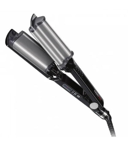 Ondulator De Păr Profesional BabylissPro 3D Wave 19mm, Triplu Multifunctional CU AMBALAJ DETERIORAT