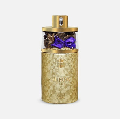 Ajmal Aurum Elixir – Parfumul luxului radiant, cu note fructate și mosc, pentru femeia sofisticată | EDP 75 ml