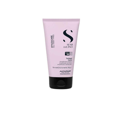 Alfaparf Milano Semi di Lino Style & Care Twisted Curls – Cremă Profesională pentru Definirea Buclelor 150 ml