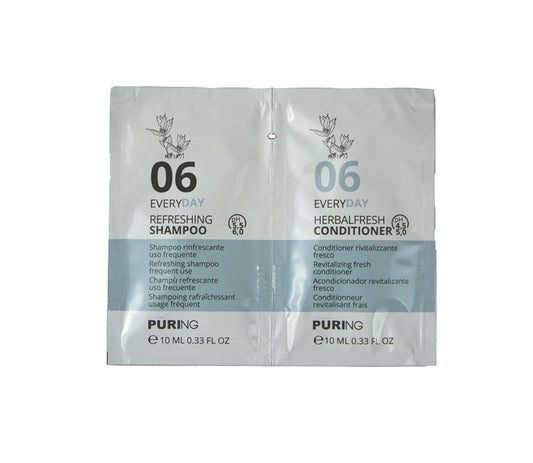Puring Everyday Șampon și Balsam pentru Toate Tipurile de Păr 10ml + 10ml