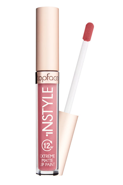 Topface Ruj Lichid Extreme Matte Instyle 12H – Culoare Intensă, Confort Maxim și Rezistență Extremă