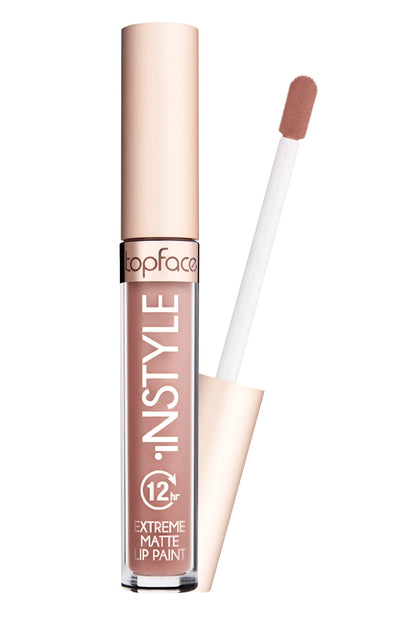 Topface Ruj Lichid Extreme Matte Instyle 12H – Culoare Intensă, Confort Maxim și Rezistență Extremă