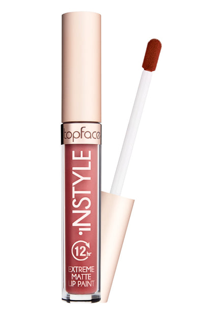 Topface Ruj Lichid Extreme Matte Instyle 12H – Culoare Intensă, Confort Maxim și Rezistență Extremă