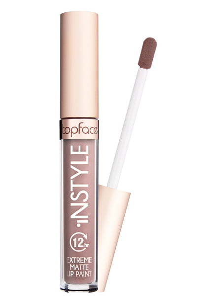 Topface Ruj Lichid Extreme Matte Instyle 12H – Culoare Intensă, Confort Maxim și Rezistență Extremă