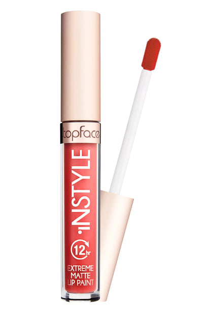Topface Ruj Lichid Extreme Matte Instyle 12H – Culoare Intensă, Confort Maxim și Rezistență Extremă