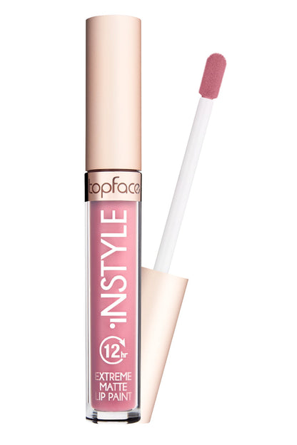 Topface Ruj Lichid Extreme Matte Instyle 12H – Culoare Intensă, Confort Maxim și Rezistență Extremă