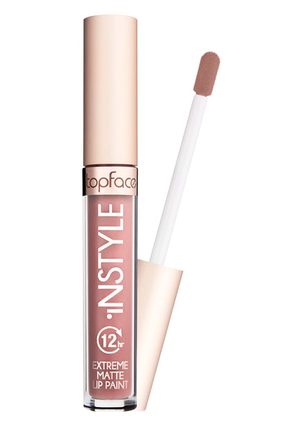 Topface Ruj Lichid Extreme Matte Instyle 12H – Culoare Intensă, Confort Maxim și Rezistență Extremă