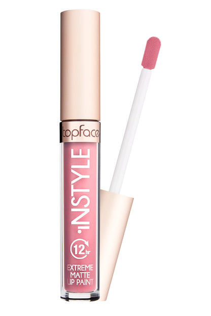 Topface Ruj Lichid Extreme Matte Instyle 12H – Culoare Intensă, Confort Maxim și Rezistență Extremă