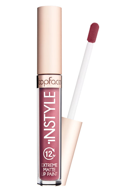Topface Ruj Lichid Extreme Matte Instyle 12H – Culoare Intensă, Confort Maxim și Rezistență Extremă