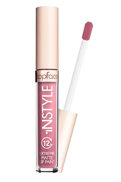 Topface Ruj Lichid Extreme Matte Instyle 12H – Culoare Intensă, Confort Maxim și Rezistență Extremă