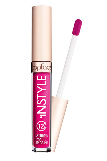 Topface Ruj Lichid Extreme Matte Instyle 12H – Culoare Intensă, Confort Maxim și Rezistență Extremă