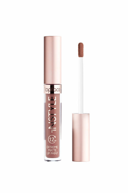 Topface Ruj Lichid Extreme Matte Instyle 12H – Culoare Intensă, Confort Maxim și Rezistență Extremă
