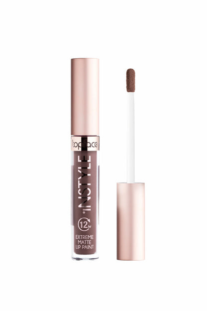 Topface Ruj Lichid Extreme Matte Instyle 12H – Culoare Intensă, Confort Maxim și Rezistență Extremă
