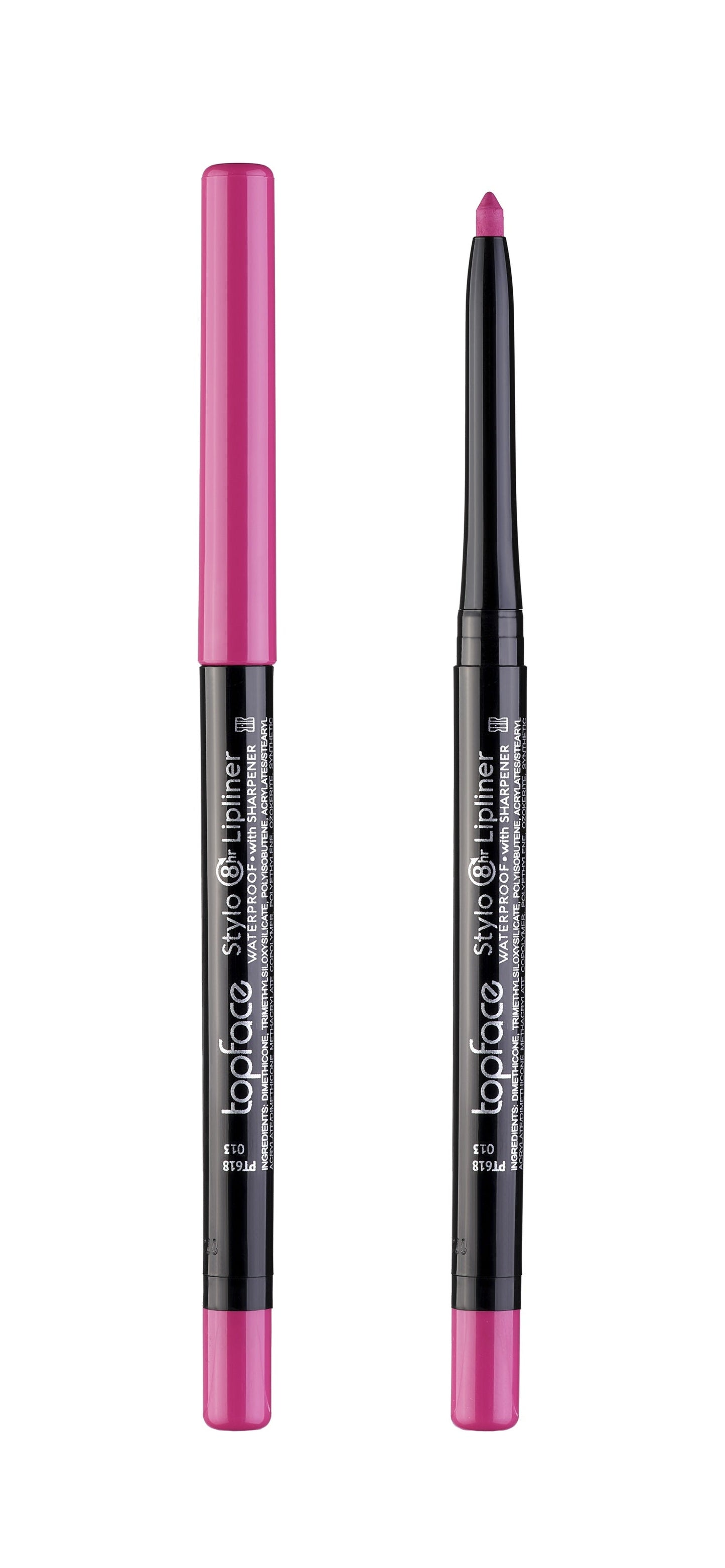 Topface Creion de Buze Stylo Lipliner 8H – Contur Perfect, Rezistență de Până la 8 Ore și Textură Ultra-Cremă