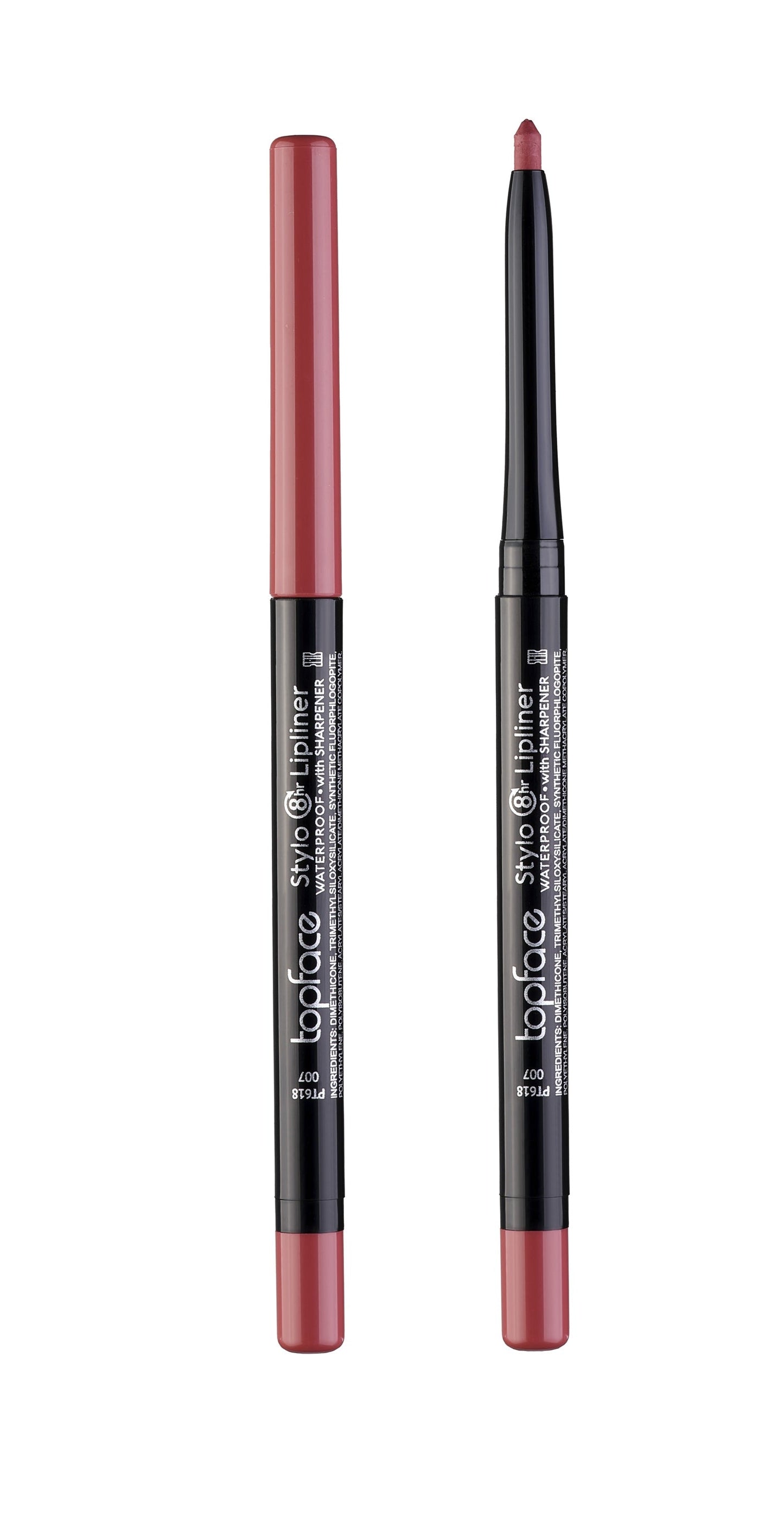 Topface Creion de Buze Stylo Lipliner 8H – Contur Perfect, Rezistență de Până la 8 Ore și Textură Ultra-Cremă
