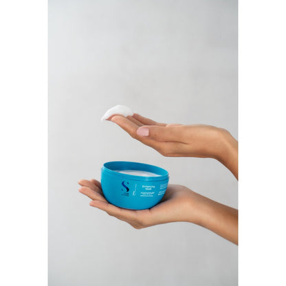 Alfaparf Milano Semi di Lino Curls Enhancing Mask – Mască Profesională pentru Păr Cret și Ondulat, Hidratare Intensă, Definire Bucle și Efect Anti-Frizz