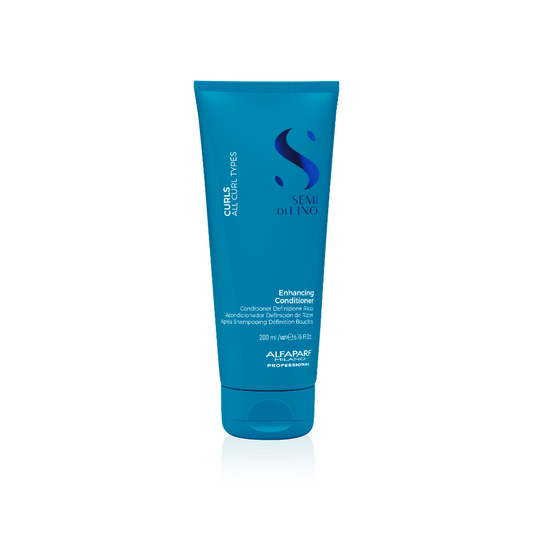 Alfaparf Milano Semi di Lino Curls Enhancing Low Conditioner – Balsam Profesional pentru Păr Ondulat și Creț, Hidratare, Definire și Anti‑Frizz