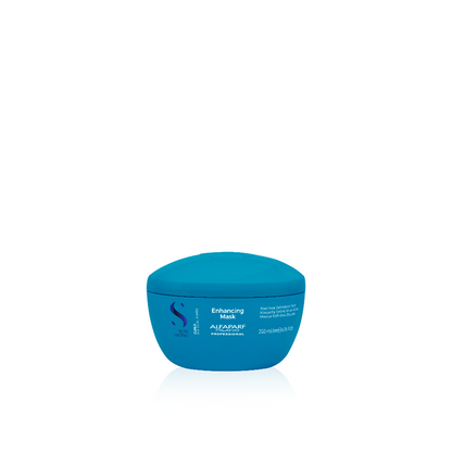 Alfaparf Milano Semi di Lino Curls Enhancing Mask – Mască Profesională pentru Păr Cret și Ondulat, Hidratare Intensă, Definire Bucle și Efect Anti-Frizz