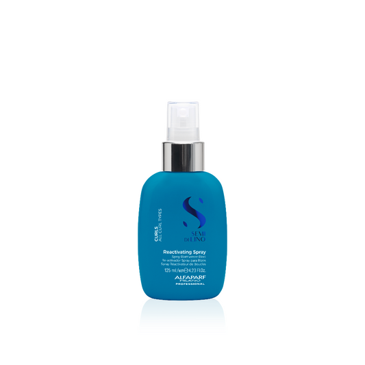 Alfaparf Milano Semi di Lino Curls Reactivating Spray – Spray Leave‑in pentru Reactivarea și Definirea Buclelor, Anti‑Frizz, 125 ml