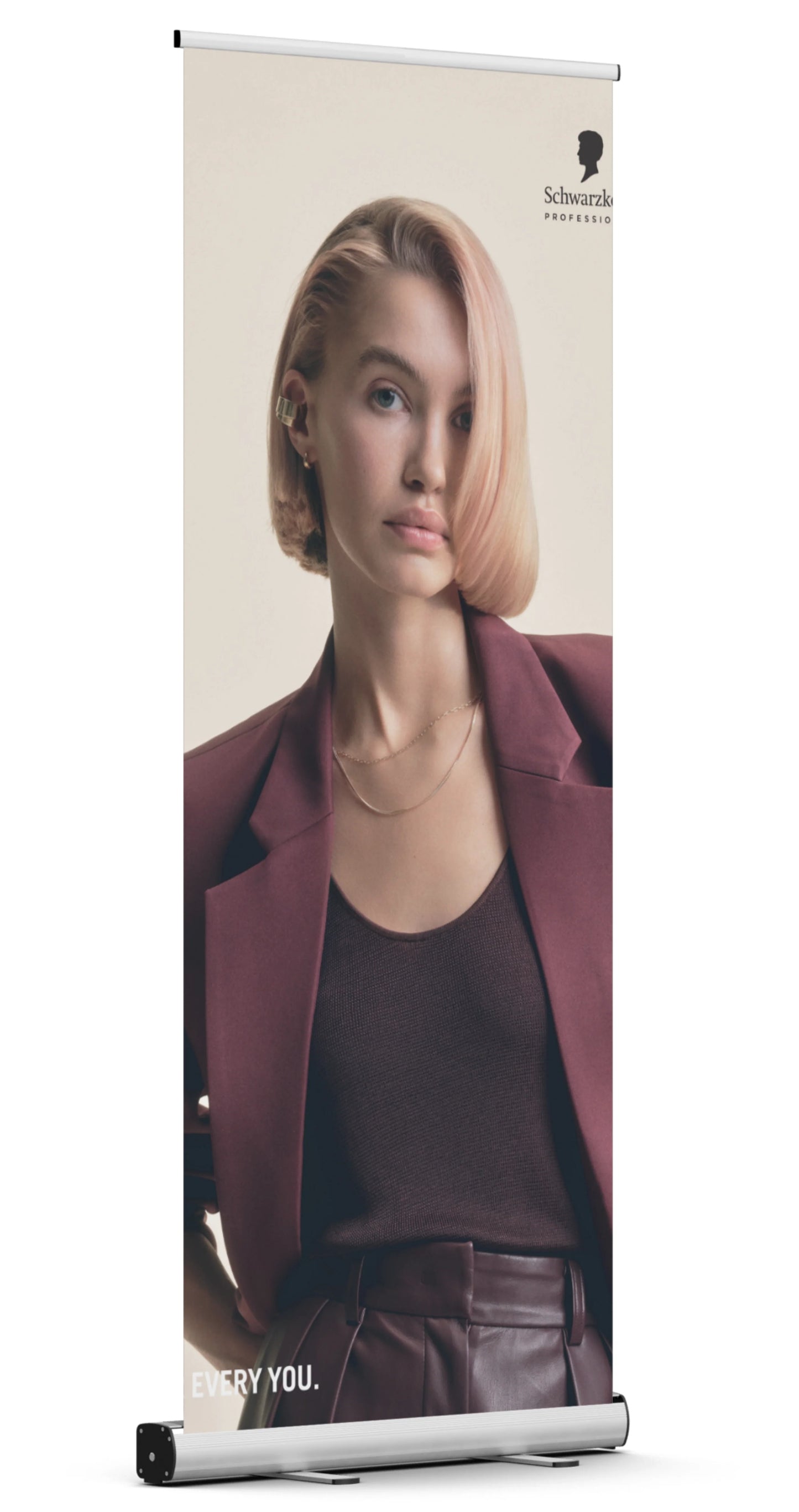 Schwarzkopf Professional BLONDME Roll‑Up – Material Promoțional pentru Salon, 72x140 cm