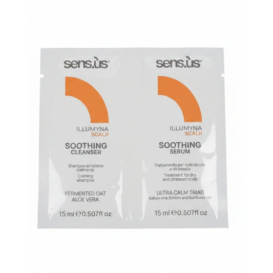 Sensus Illumyna Scalp Sampon Calmant + Ser Calmant pentru Scalp Sensibil 15 ML